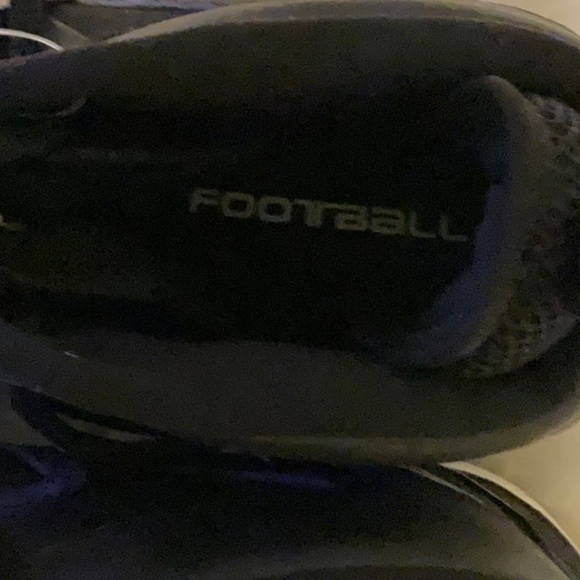 Nike Zoom Air Dri Fit Men’s Black and White Football Cleats Size 11.5 - Picture 5 of 14